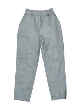 Zara Tan Faux Leather Pants